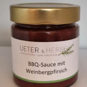 BBQ-Sauce Weinbergpfirsich